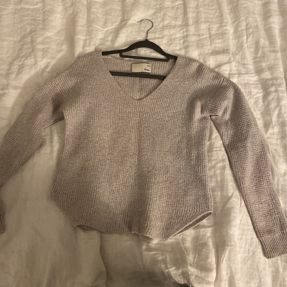 Grey sweater